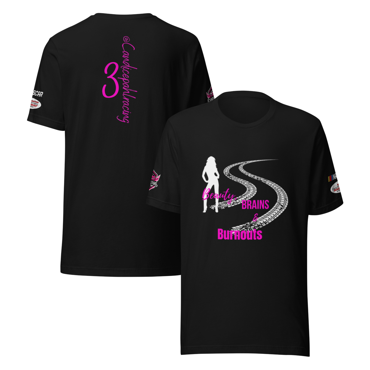 Beauty, Brains, & Burnouts T-Shirt